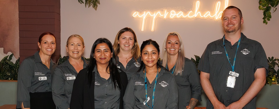 the frankston city council economic development team